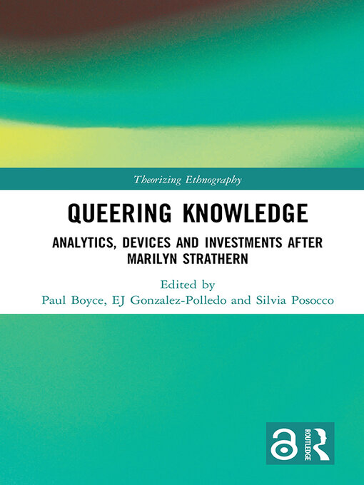 Title details for Queering Knowledge by Paul Boyce - Wait list